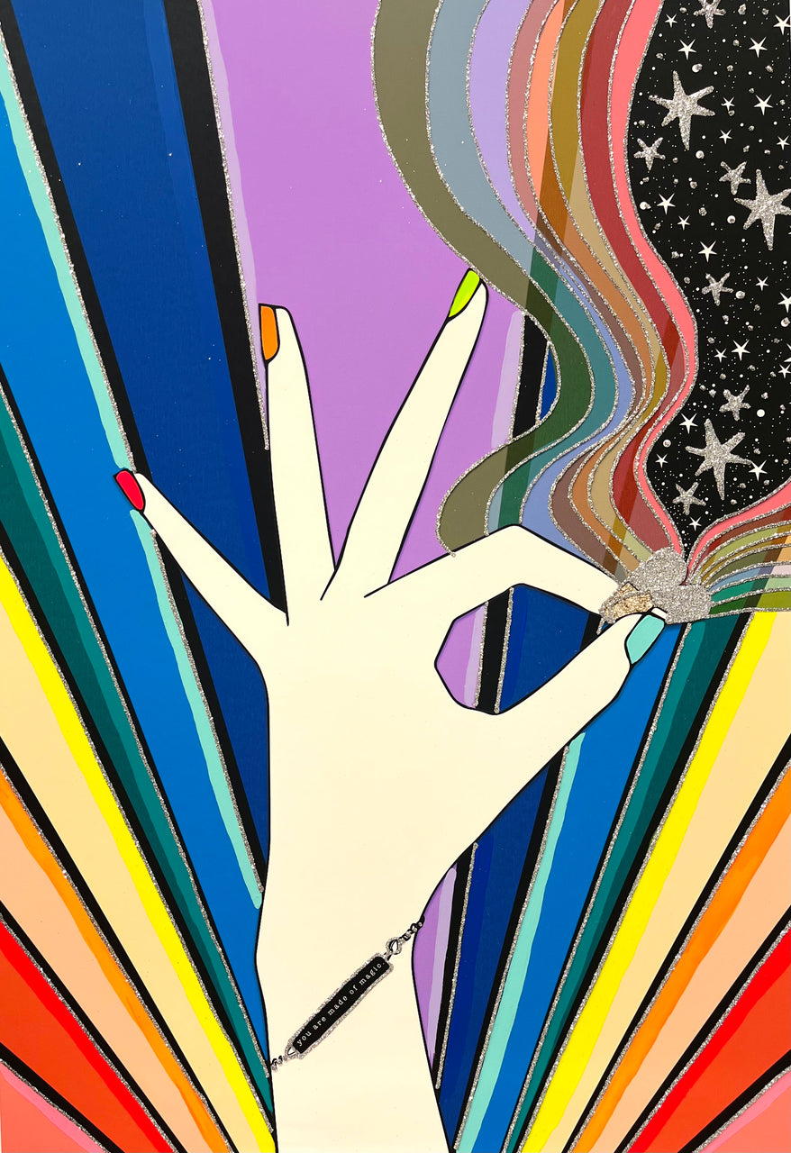 LARGE 13"x19" YOU ARE MADE OF MAGIC PRINT