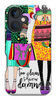 Too Glam To Give A Damn iPhone Case