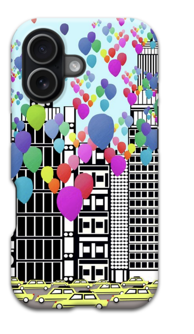 New York City Balloons iPhone Case