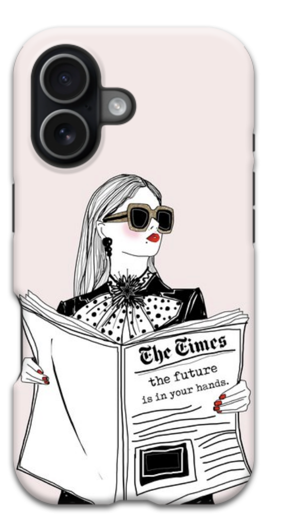 The Future Is In Your Hands iPhone Case