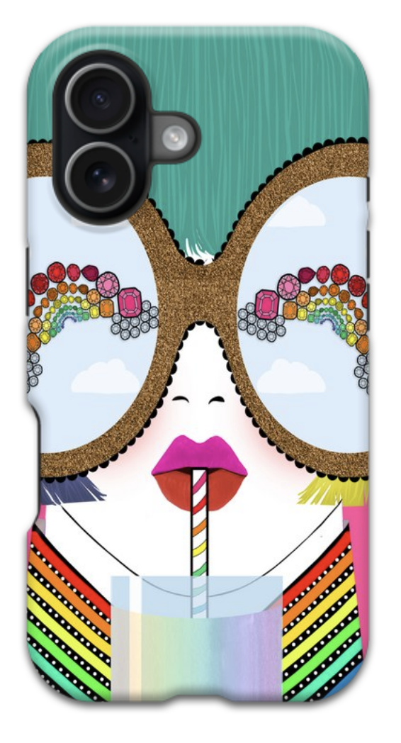 Gem Sunglasses iPhone Case