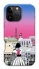 Paris Cityscape iPhone Case