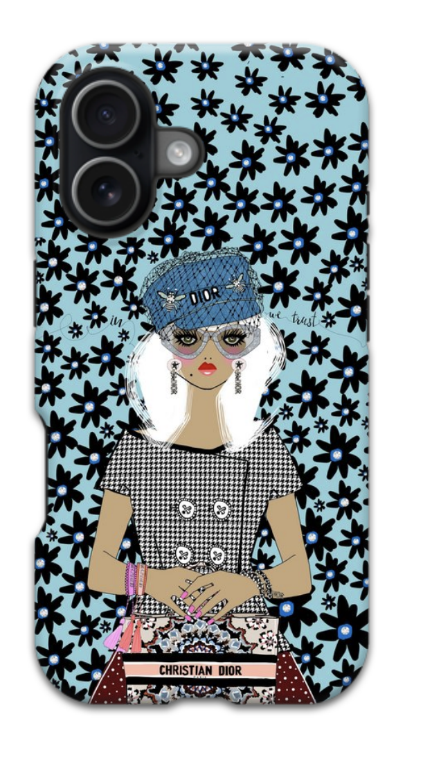 In Dior We Trust iPhone Case