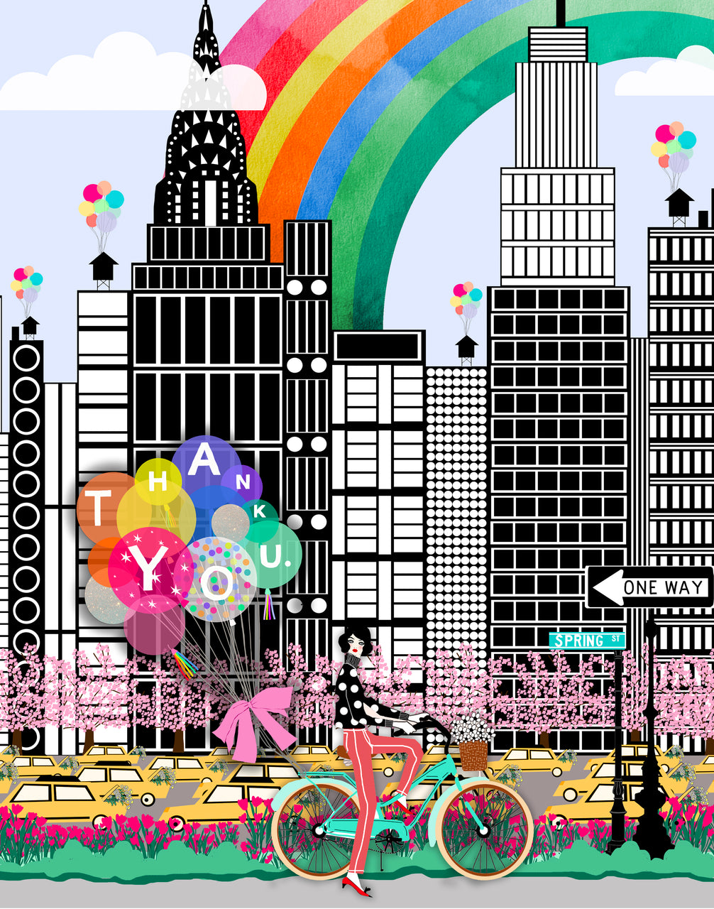 Thank You (nyc rainbow)