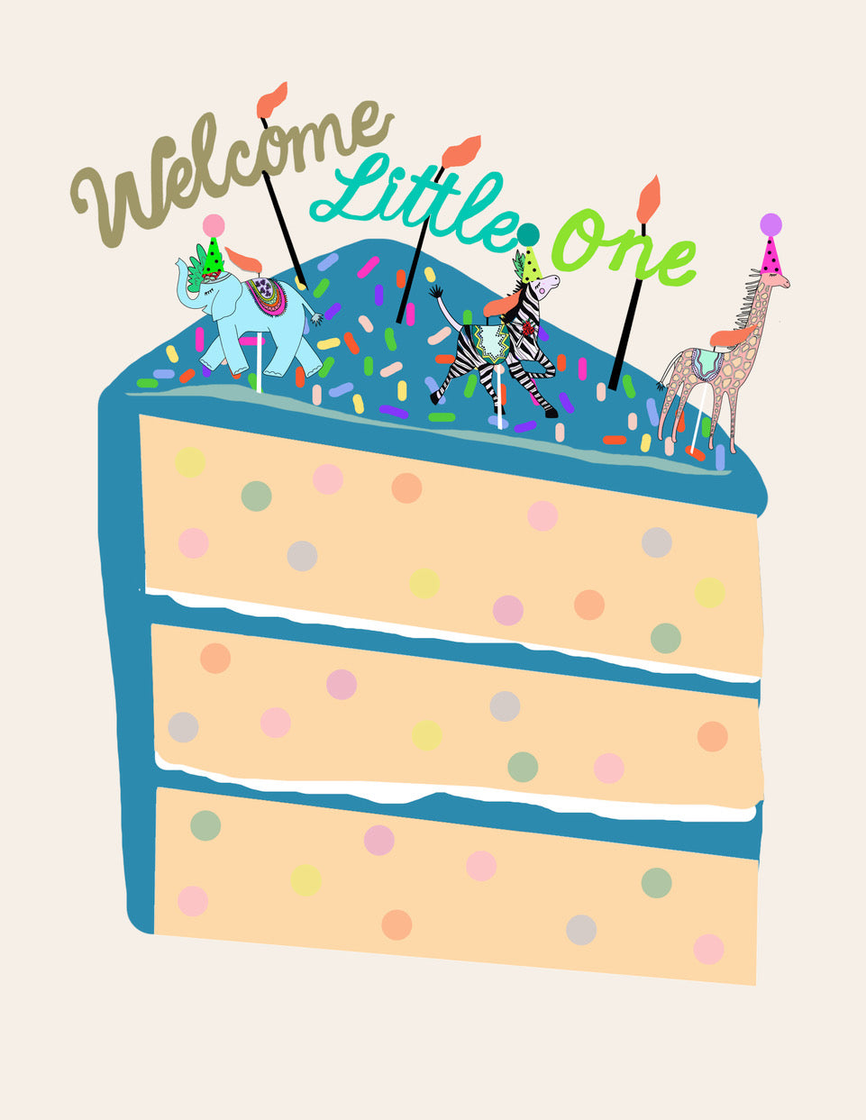 Welcome Little One (blue)