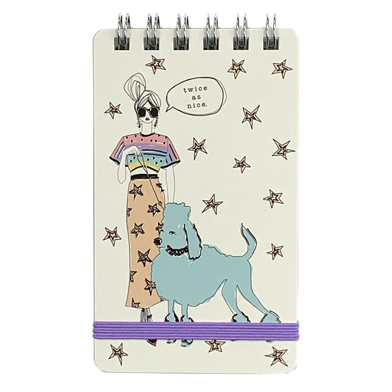 Twice As Nice Mini Notebook