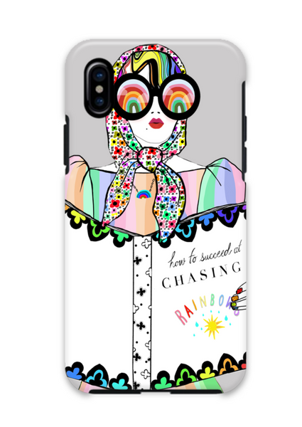 How To Succeed At Chasing Rainbows  iPhone X/Xs Case