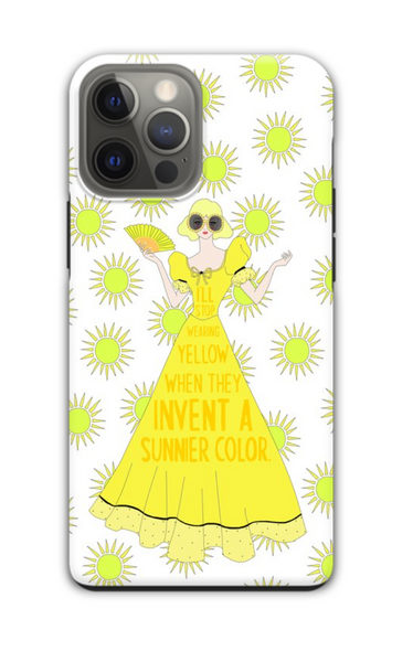 I'll Stop Wearing Yellow When They Invent a Sunnier Color iPhone Case