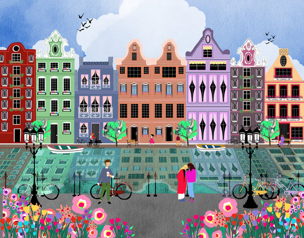 Amsterdam Cityscape (PRINT)