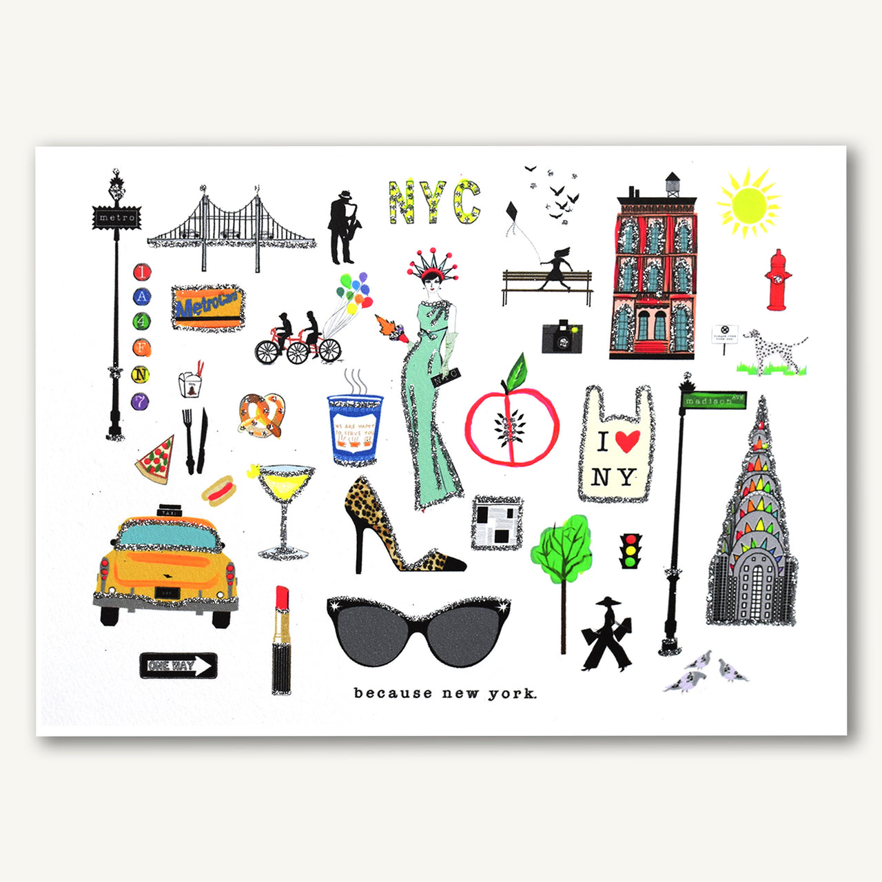 Because New York 11x14 MEDIUM PRINT