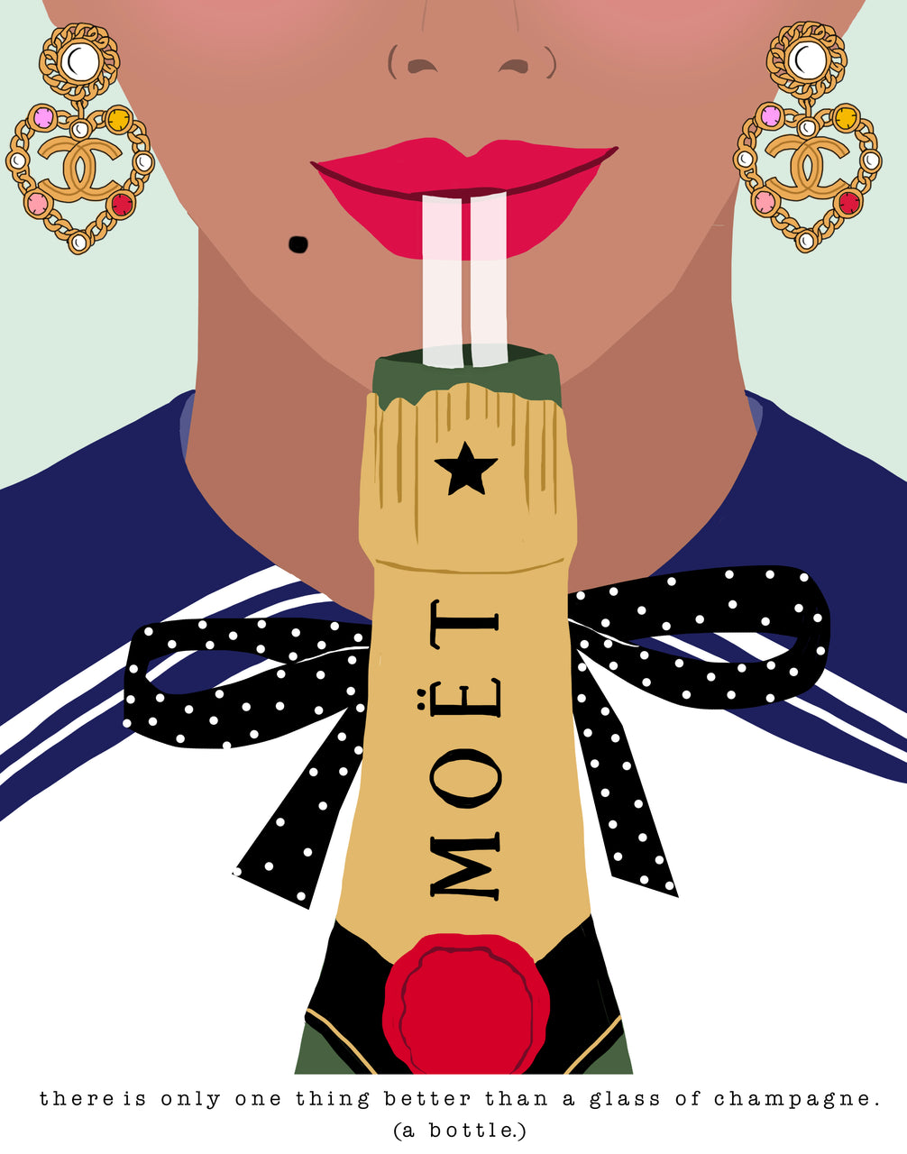 There is Only One Thing Better Than a Glass of Champagne (A Bottle)