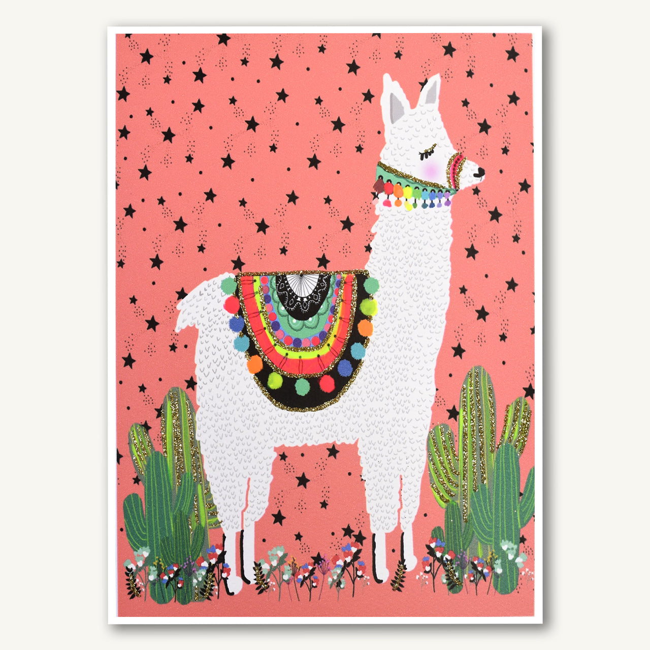 Llama 11x14 MEDIUM PRINT