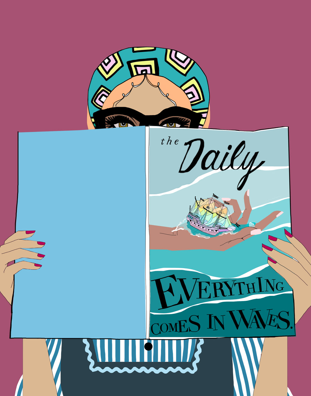 Everything Comes in Waves (PRINT)