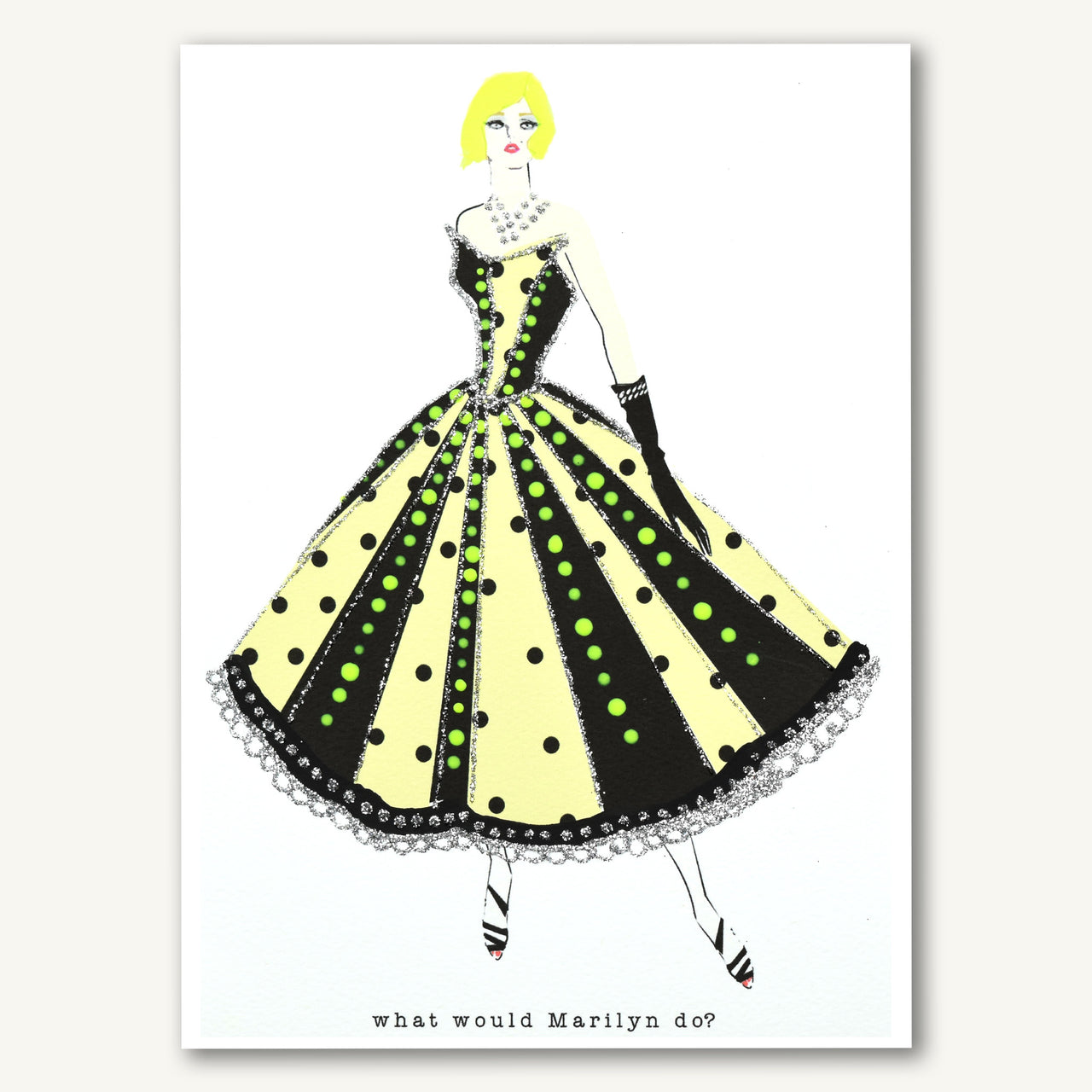 What Would Marilyn Do? MEDIUM 11x14 PRINT
