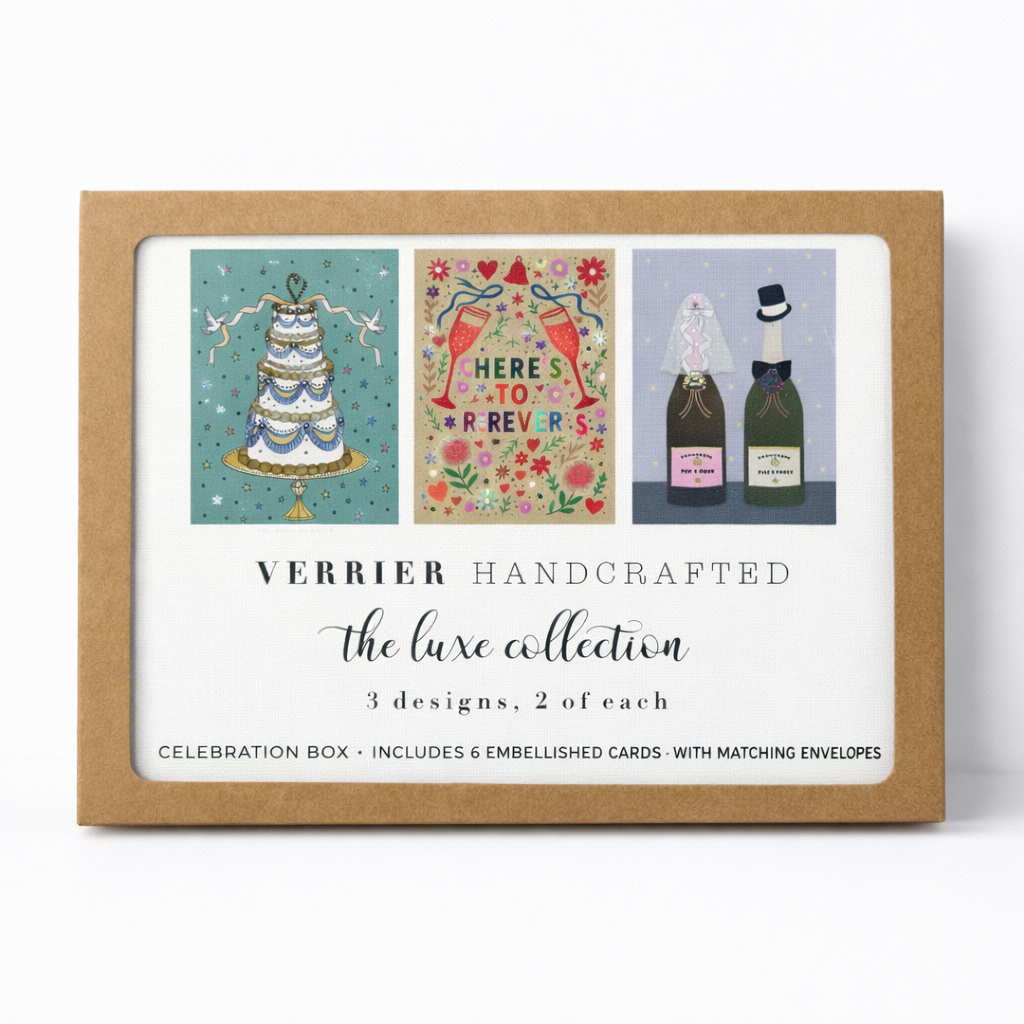 The Luxe Collection — Wedding Box Greeting Card Set (6 Cards)