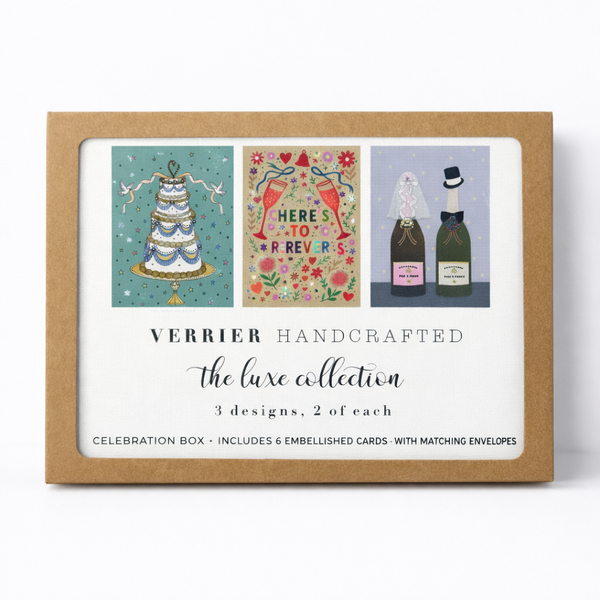 The Luxe Collection — Wedding Box Greeting Card Set (6 Cards)