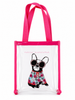 Frenchie Clear Tote