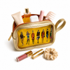 Everyday I'm Sparklin' PVC Cosmetic Bag