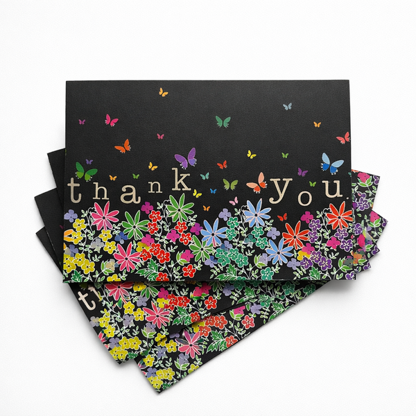 The Classic Collection — Boxed Thank You Greeting Card Set (6 Cards)
