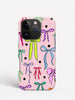 Candy Ribbon MagSafe iPhone Case (Dusty Rose)