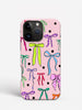 Candy Ribbon MagSafe iPhone Case (Dusty Rose)