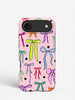 Candy Ribbon MagSafe iPhone Case (Dusty Rose)