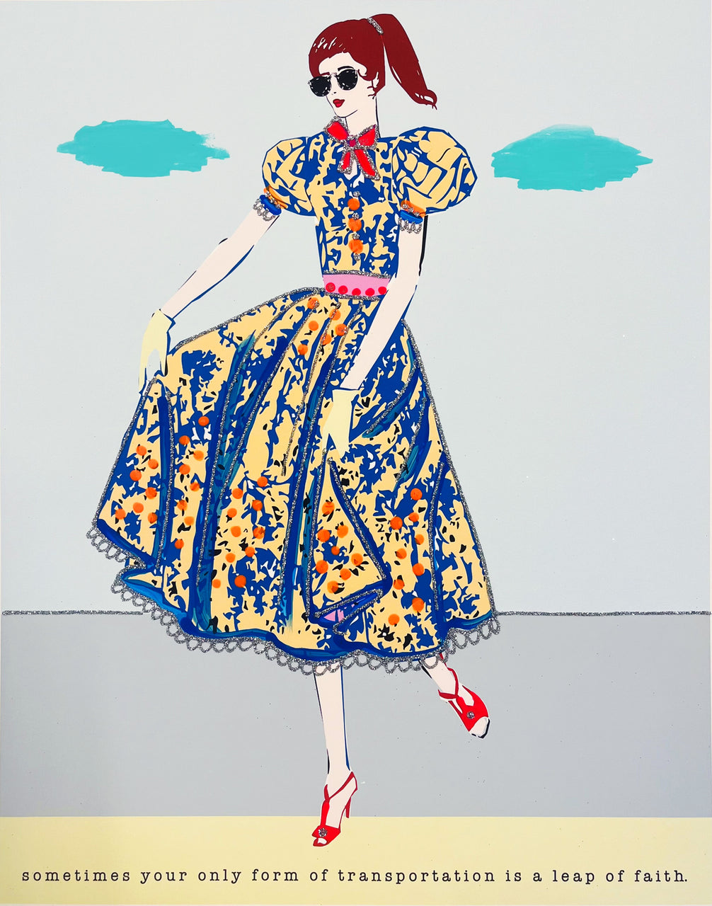 Leap Of Faith 11x14 MEDIUM PRINT