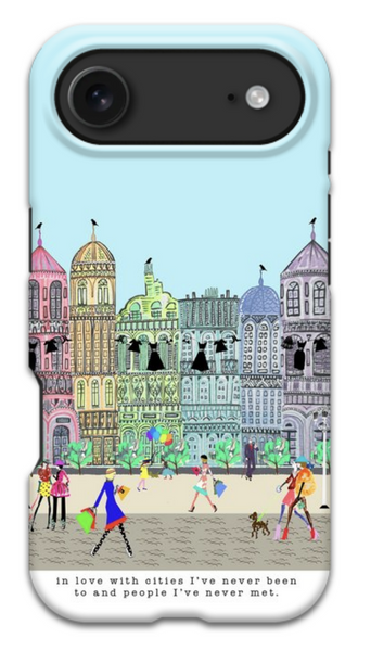 In Love With Cities I've Never Been To And People I've Never Met iPhone Case