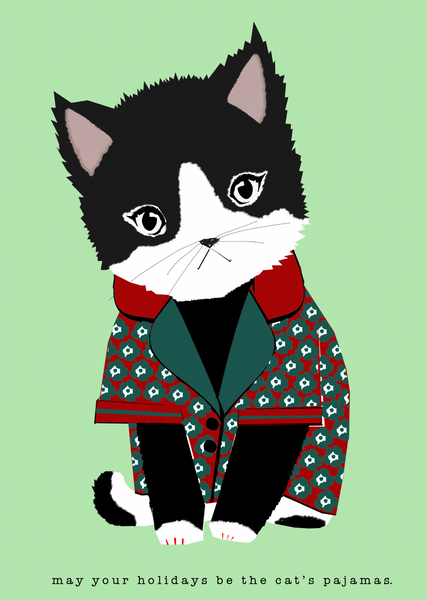 May Your Holidays Be the Cat's Pajamas