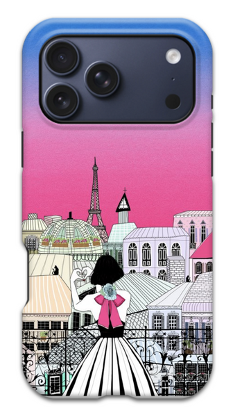 Paris Cityscape iPhone Case