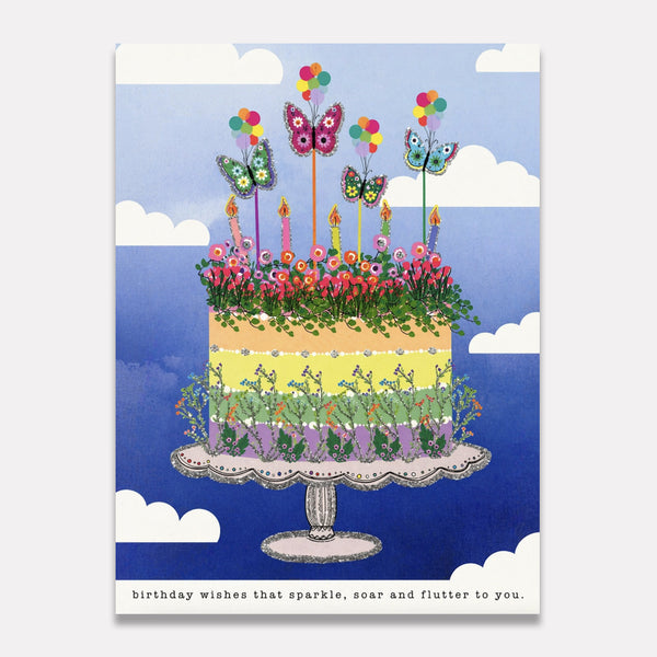 Birthday Wishes That Sparkle, Soar and Flutter To You.