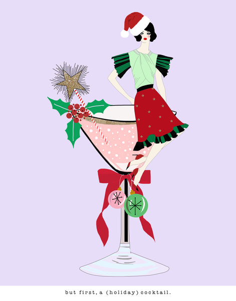 But First, a (Holiday) Cocktail.