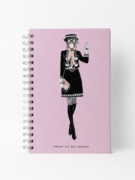 Swear on My Chanel Notebook