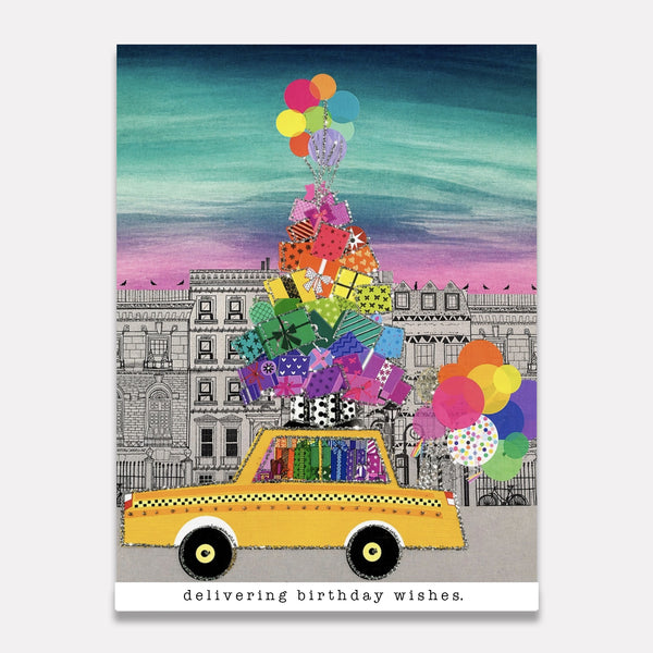 Delivering Birthday Wishes.