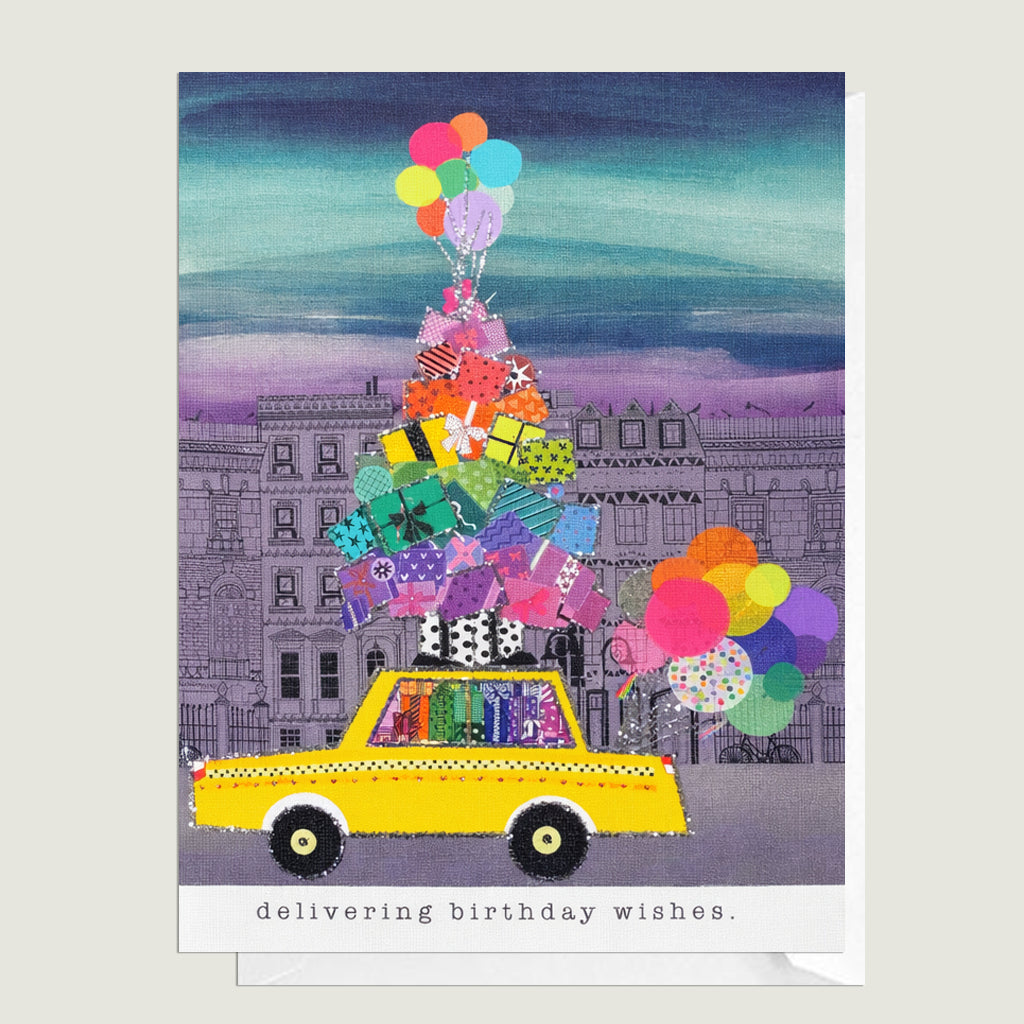 Delivering Birthday Wishes.