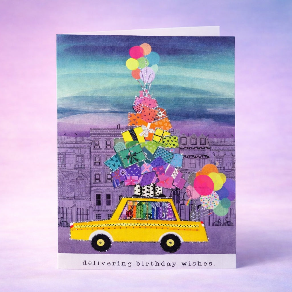 Delivering Birthday Wishes.