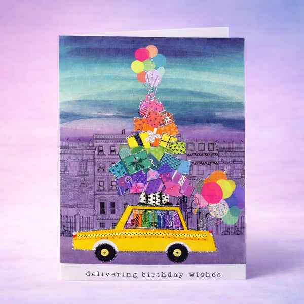 Delivering Birthday Wishes.