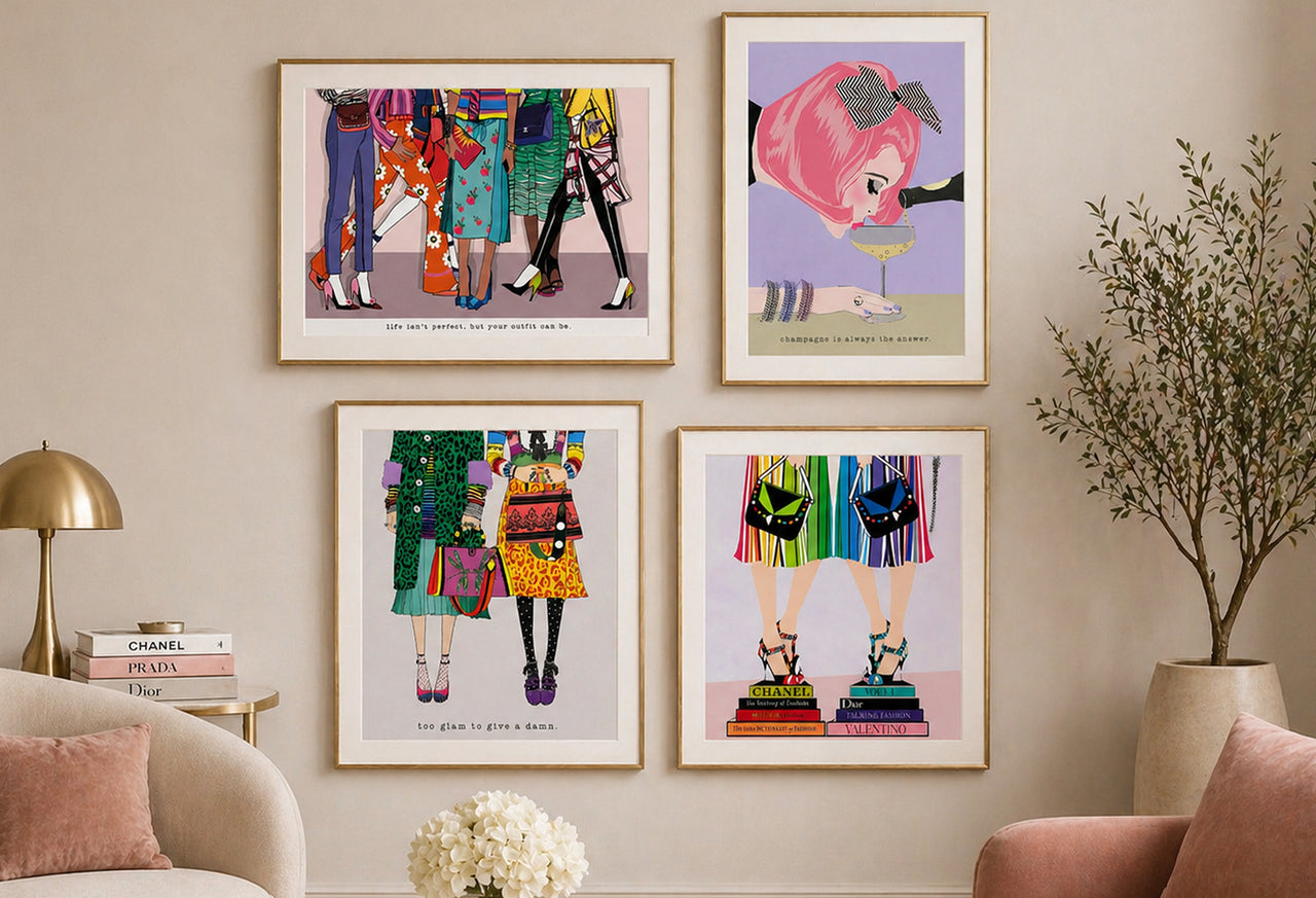 THE FASHION HOUSE CLASSIC EDIT (Print size: 11x14")