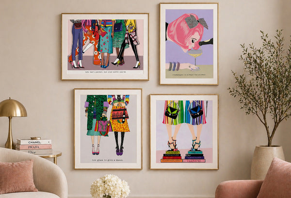 THE FASHION HOUSE CLASSIC EDIT (Print size: 11x14")