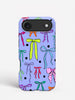 Candy Ribbon MagSafe iPhone Case (Periwinkle)