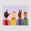L O V E — Sign Language Card