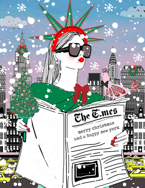 Merry Christmas and a Happy New York. (TIMES)