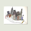 VARIETY PACK OF 12 NEW YORK GREETING CARDS