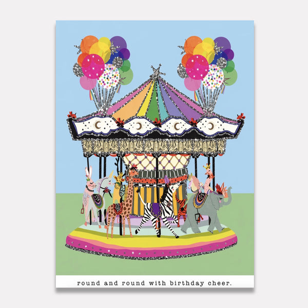 Round And Round With Birthday Cheer.