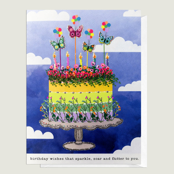 Birthday Wishes That Sparkle, Soar and Flutter To You.