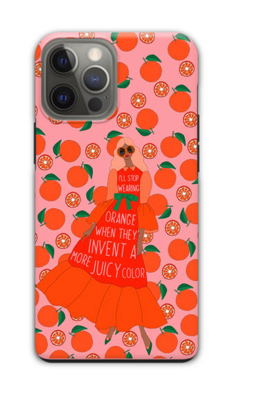 I'll Stop Wearing Orange When They Invent a More Juicy Color iPhone Case