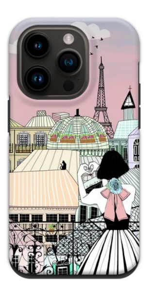 Paris Cityscape iPhone Case