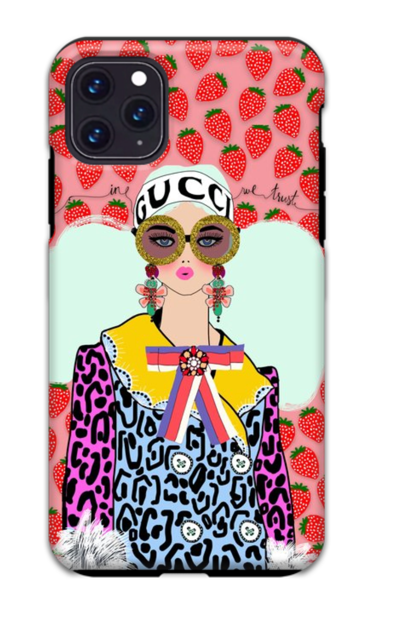 In Gucci We Trust iPhone Case