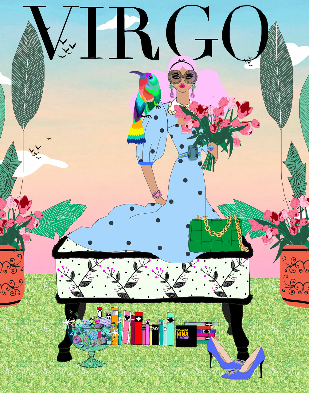 VIRGO (GREETING CARD)